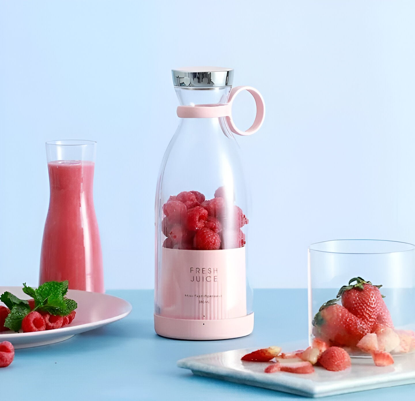 Portable Mini Juice Blender USB Rechargeable