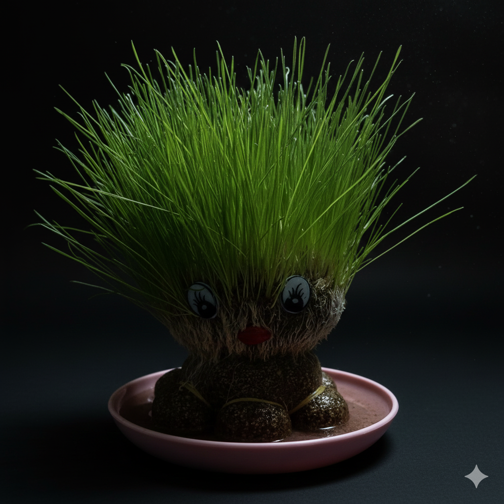 Octopus Grass Doll